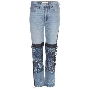 Marc By Marc Jacobs Women’s Solidarity Patchwork High Rise Jeans